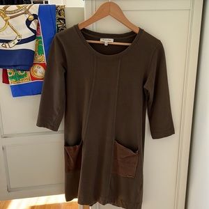 Massimo Dutti Women's Dress with Seam Detail